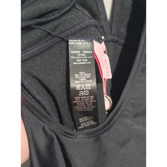 TED BAKER PIKKA HALTER SWIMSUIT NWT - Picture 6 of 6